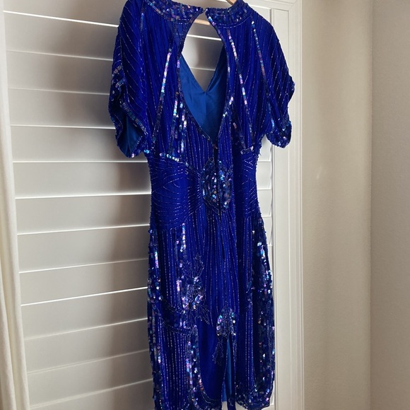 Vintage Beaded Dress - Picture 5 of 9